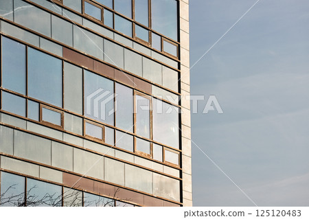 Office building simple reflections Office building simple reflections 125120483