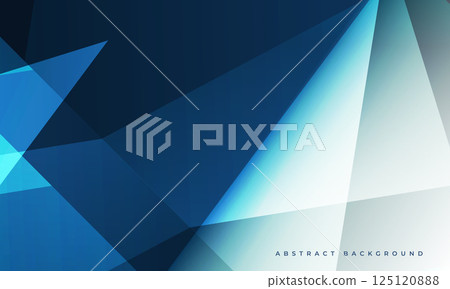 Blue modern abstract background with geometric polygonal shapes. Blue modern abstract background with geometric polygonal shapes. 125120888
