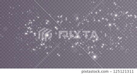 Glittery sparkles beautifully arranged on an attractive transparent background design 125121311