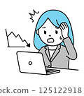 銷售下降令女士震驚 125122918