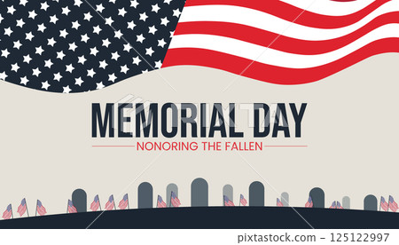 Memorial Day Design to Honor American Heroes Memorial Day Design to Honor American Heroes 125122997