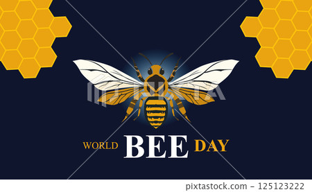 World Bee Day Awareness Design Template 125123222