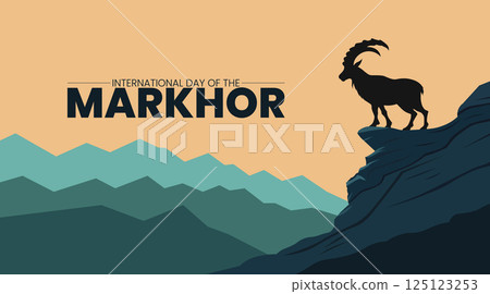 International Day of the Markhor Awareness Poster 125123253