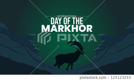 International Day of the Markhor Awareness Poster 125123255