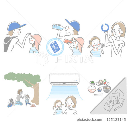 預防中暑的重點：親子日常生活 125125145