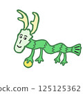 Cute dragon 125125362