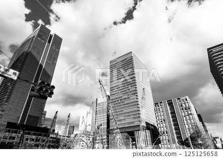 東京八重洲梶橋週邊持續施工 2025.03 c-6 單色 東京八重洲梶橋週邊持續施工 2025.03 c-6 單色 125125658