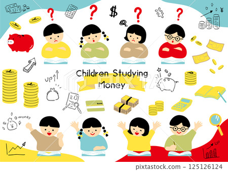孩子們學習金錢 125126124