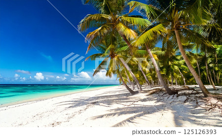Ocean AI Generation Summer Background 125126393