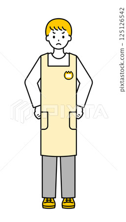 Full body pose_simple male nursery teacher 15 125126542