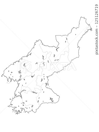 北韓空白地圖 北韓空白地圖 125126719