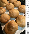 Choux pastry is done 125127320