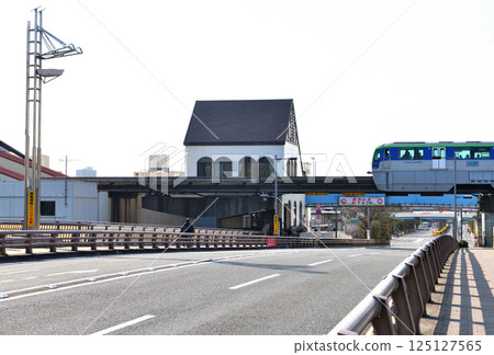 東京單軌電車大井競馬場前站的風景 125127565