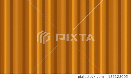 a close up of a brown curtain with a white stripe 125128005