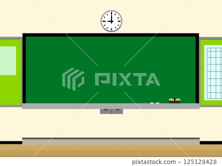 Classroom blackboard Classroom blackboard 125128428