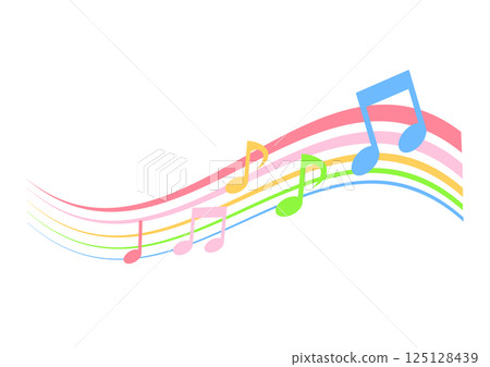 Colorful notes Colorful notes 125128439