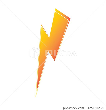 lightning thunderbolt electricity logo design template 125130238
