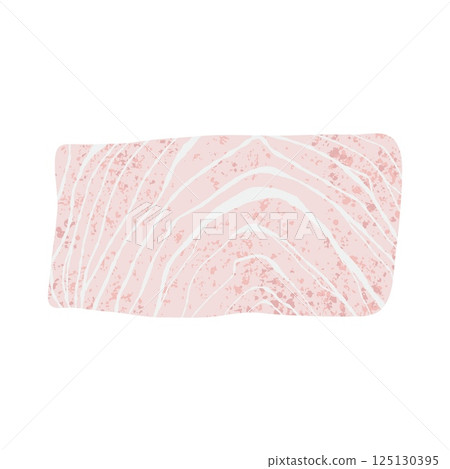 White fish fillet. Fresh cod fish meat slice for cooking, healthy seafood ingredient, cartoon raw codfish mackerel pangasius fillet flat style. Vector isolated illustration White fish fillet. Fresh cod fish meat slice for cooking, healthy seafood ingredient, cartoon raw codfish mackerel pangasius fillet flat style. Vector isolated illustration 125130395