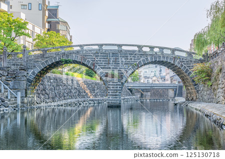 長崎縣長崎市：熱門旅遊景點、國家指定重要文化財產、眼鏡橋 125130718