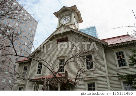 Sapporo clock tower 125131490