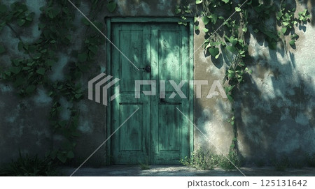 A secret door A secret door 125131642