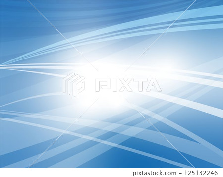 Abstract background of wave pattern with a futuristic image_Blue Abstract background of wave pattern with a futuristic image_Blue 125132246