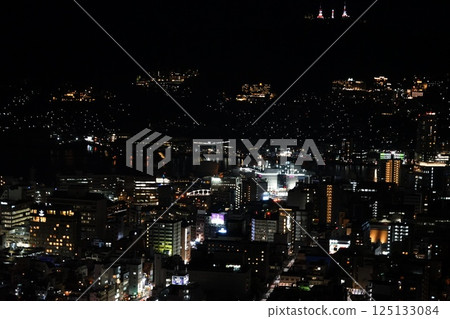 Night view of Nagasaki city in April as seen from Hotel Yataro April Nagasaki 12 Night view of Nagasaki city Night view of Nagasaki city in April as seen from Hotel Yataro April Nagasaki 12 Night view of Nagasaki city 125133084