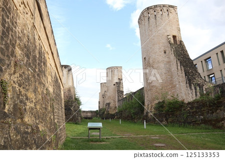Ruins of the old town of Luxembourg Ruins of the old town of Luxembourg 125133353