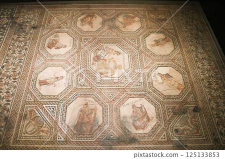 Roman mosaics, Luxembourg National Museum of History and Art Roman mosaics, Luxembourg National Museum of History and Art 125133853