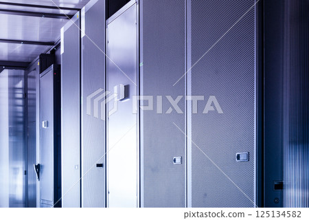 data storage cabinets with hard drive array 125134582