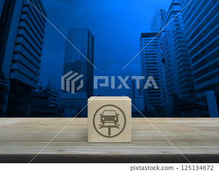 Business repair car service concept 125134672