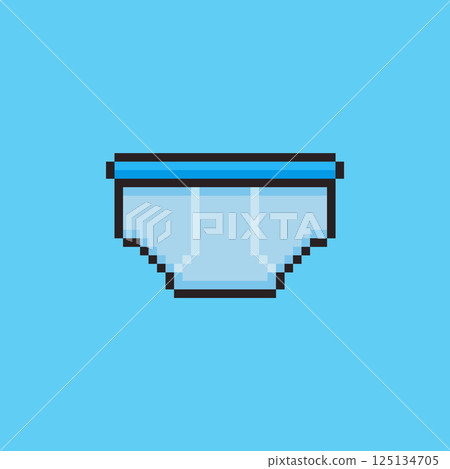 Pixel art Underwear game asset design Pixel art Underwear game asset design 125134705