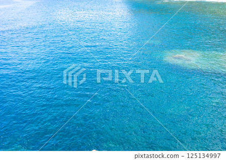 hachijo island, blue water, marine 125134997