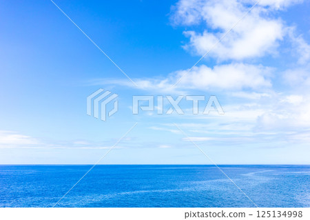 hachijo island, blue water, marine 125134998