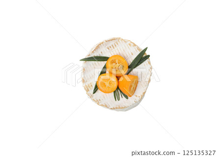 PNG, Camembert cheese, delicious food, isolated on white background 125135327
