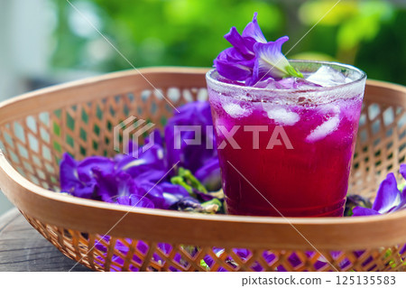 Butterfly Pea Flower Tea Butterfly Pea Flower Tea 125135583