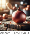 形狀優美的洋蔥 125135834