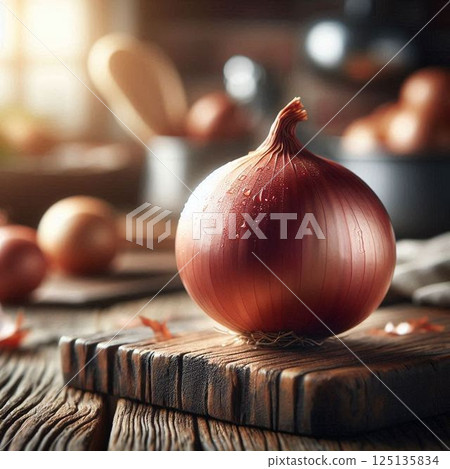 形狀優美的洋蔥 125135834