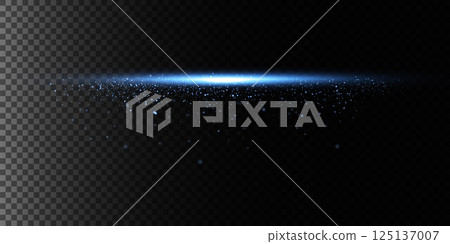 A Stunning Blue Light Effect Accentuated with Sparkles on an Enigmatic Dark Background A Stunning Blue Light Effect Accentuated with Sparkles on an Enigmatic Dark Background 125137007