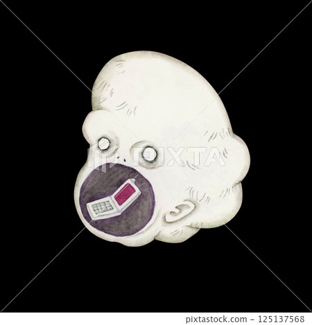 Kaijin 答案:都市傳說、神秘、鬼故事、日本、水彩插畫 Kaijin 答案:都市傳說、神秘、鬼故事、日本、水彩插畫 125137568