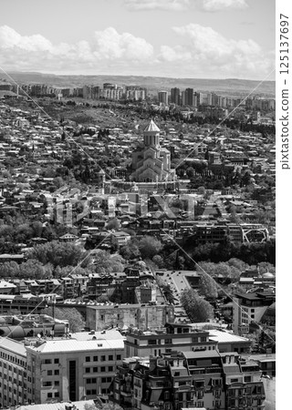 Cityscape view of Tbilisi, the capital of Georgia Cityscape view of Tbilisi, the capital of Georgia 125137697