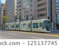 Hiroshima Electric Railway and trams running in Hiroshima City 125137745