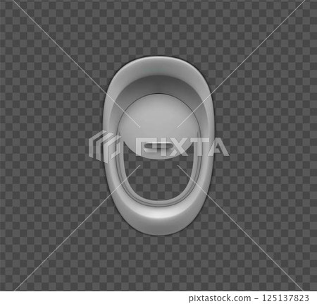 Airplane window, porthole with open glass inside view, vector flight plane interior window and fuselage glass porthole Airplane window, porthole with open glass inside view, vector flight plane interior window and fuselage glass porthole 125137823