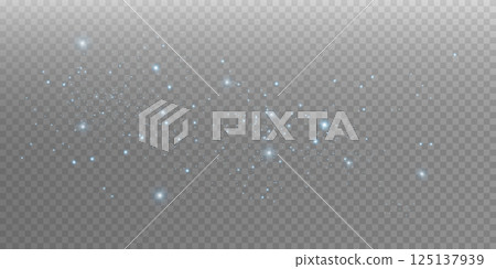 Sparkling, Glimmering Blue Glitter Effects Perfect for Backgrounds and Stunning Graphics 125137939