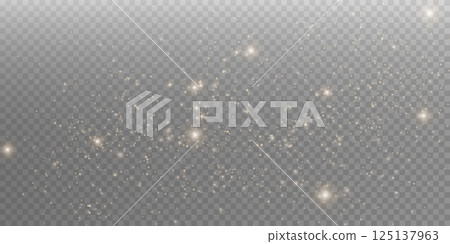 A collection of sparkling stars showcased on a transparent background for artistic appeal 125137963