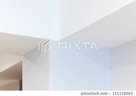 Elegant view of a streamlined and modern interior Elegant view of a streamlined and modern interior 125138083