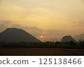 Sunset in Vang Vieng, Laos 125138466