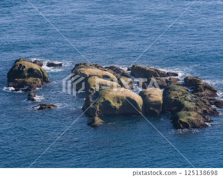 Reefs of Cape Yehliu, Yehliu Geopark, Taiwan 125138698
