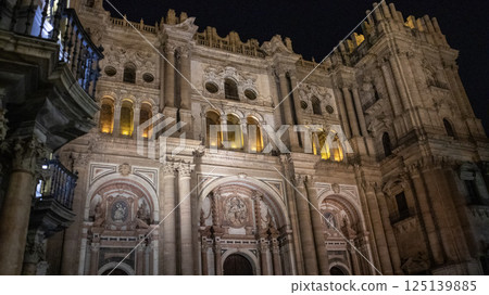 Cathedral of Malaga. Andalusia, Spain 125139885