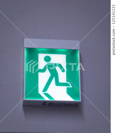 Emergency exit mark Emergency exit mark 125141131